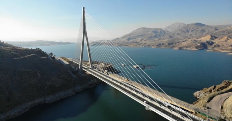 Kömürhan Bridge was on the agenda in social media